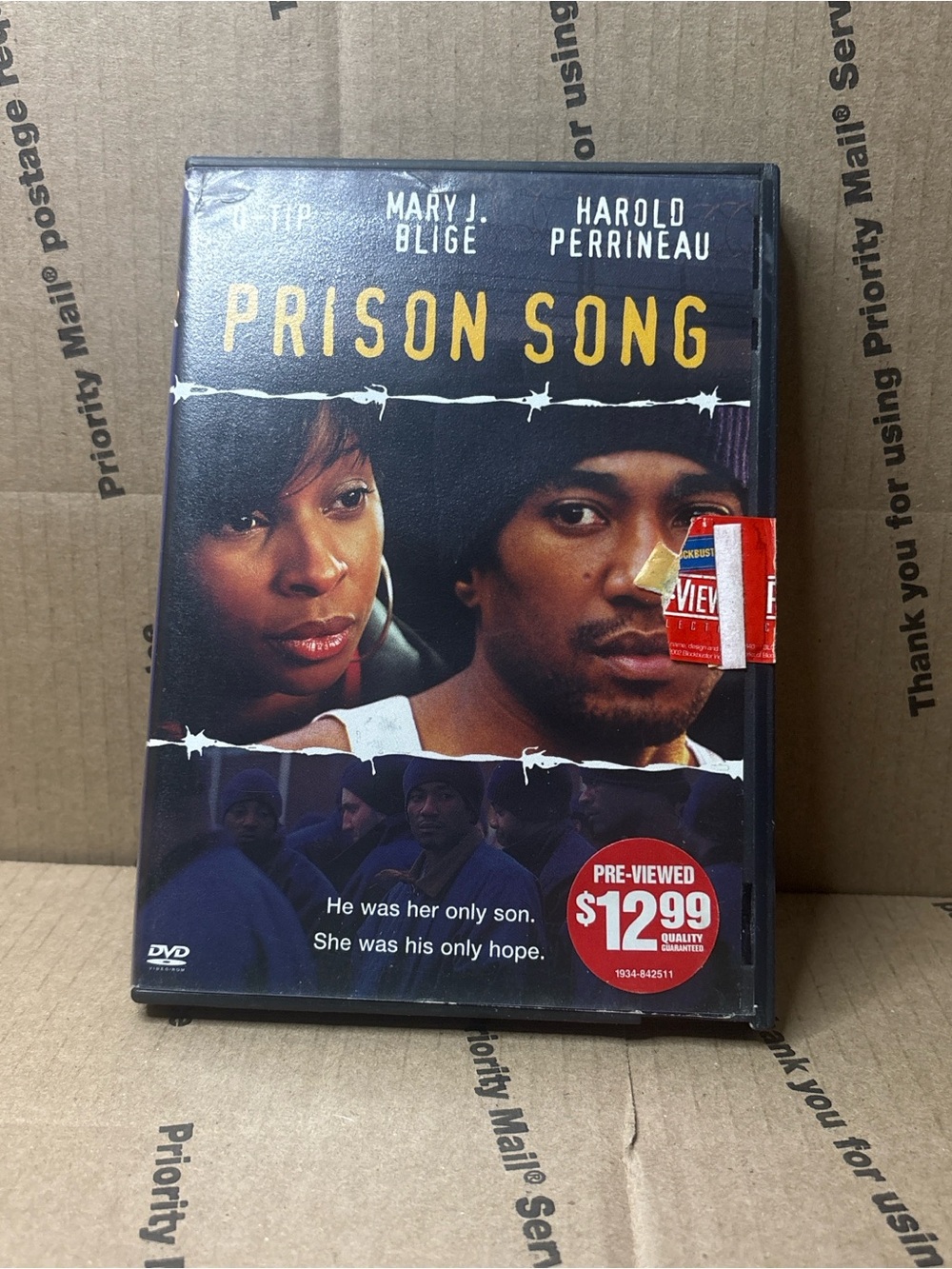 Prison Song DVD - Black Cover